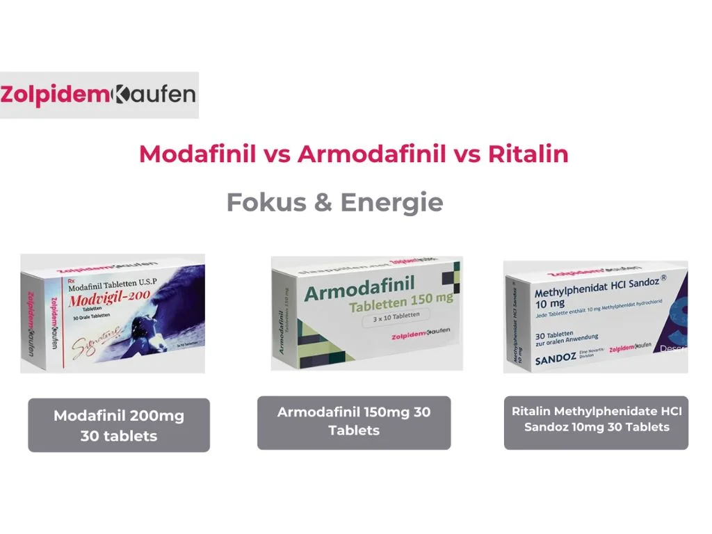 Modafinil vs Armodafinil vs Ritalin